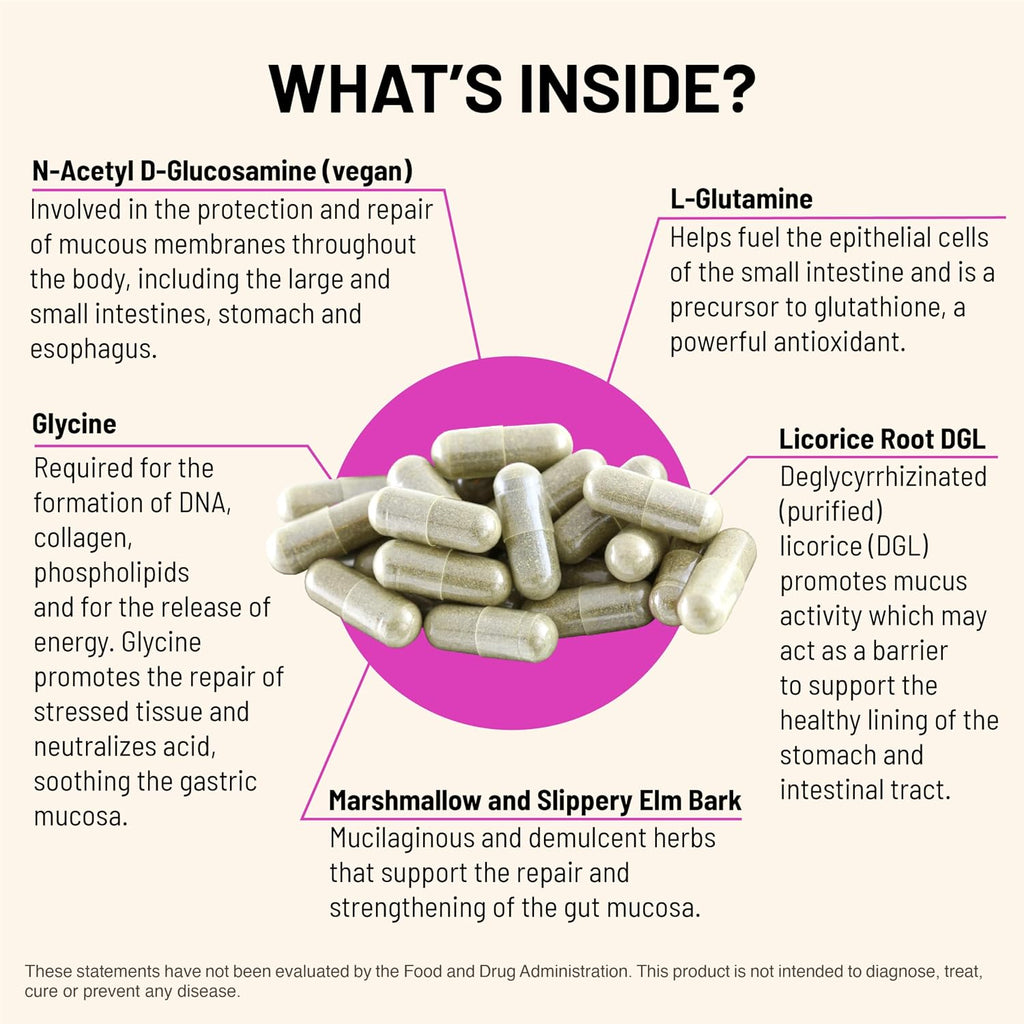 Mountain Peak Nutritionals Acid Assist Formula - Suplemento para el Apoyo Gastrointestinal - 90 Cápsulas Hipoalergénicas