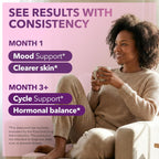 Intimate Rose Myo-Inositol y D-Chiro Inositol 40:1 con Vitamina D y Ashwagandha, 3 botes