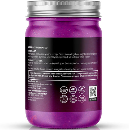 Gel de Musgo de Mar Irlandés Crudo - Sabor a Bayas de Saúco - 10 oz – Image 3