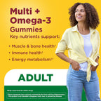 Nature Made Multivitamin + Omega-3 Gummies
