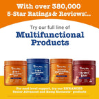 Zesty Paws Multivitamínico para Perros Senior - Snacks con Glucosamina, Probióticos y Omega-3 - 90 uds.