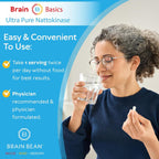Brain Basic Ultra-Pure Nattokinase 5000 FU – 120 Cápsulas