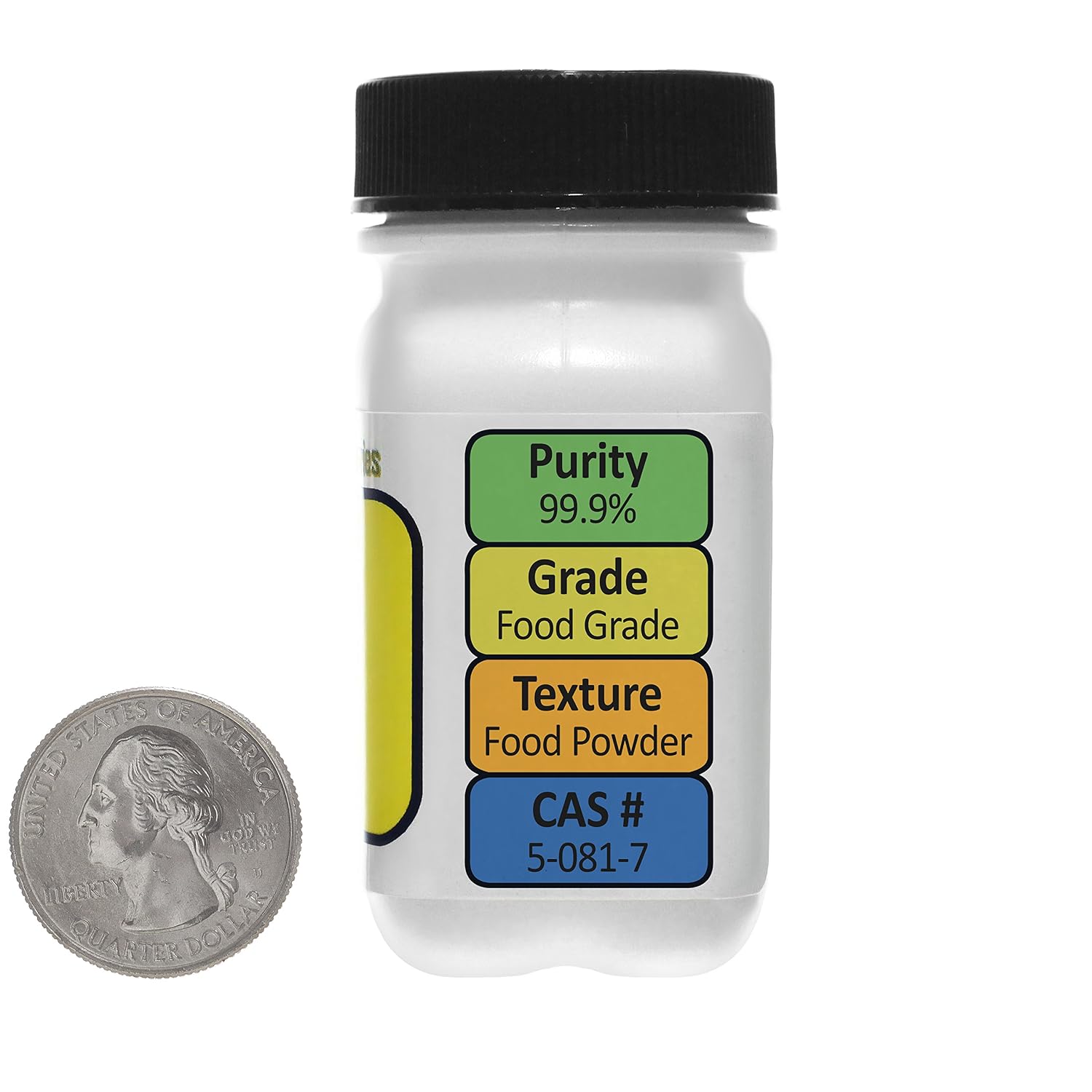 Ácido Ascórbico [C6H8O6] 99.9% Grado ACS en Polvo 2 Oz (57 g) - Envase Ahorraespacio