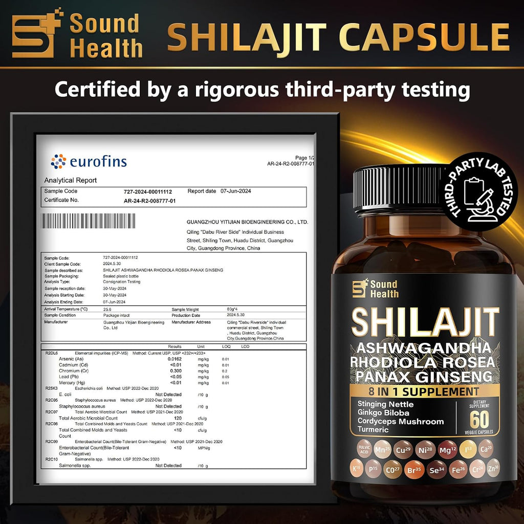 Irish Sea Moss & Shilajit Bundle - Suplemento Natural para Energía y Cabello