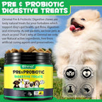 Probióticos Masticables para Perros ALIVO - 120 uds, Sabor Pato