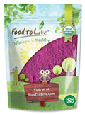 Food to Live Organic Black Currant Juice Powder - 2 libras (907 g)