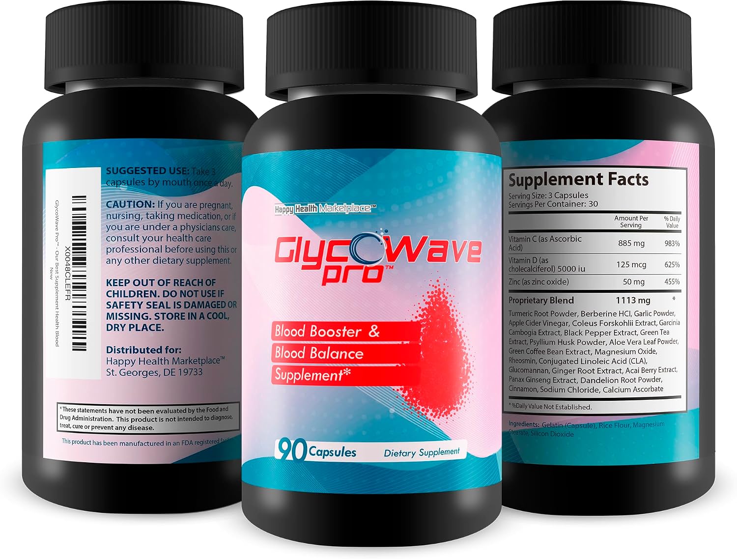GlycoWave Pro - Suplemento de Apoyo a la Salud Sanguínea y del Azúcar