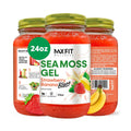 Sea Moss Gel Raw (24 Sabores) 24oz - Musgo Marino Dorado Silvestre de Santa Lucía | 92 Vitaminas y Minerales | Puro+Sin OGM | Superalimento Vegano