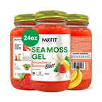 Sea Moss Gel Raw (24 Sabores) 24oz - Musgo Marino Dorado Silvestre de Santa Lucía | 92 Vitaminas y Minerales | Puro+Sin OGM | Superalimento Vegano