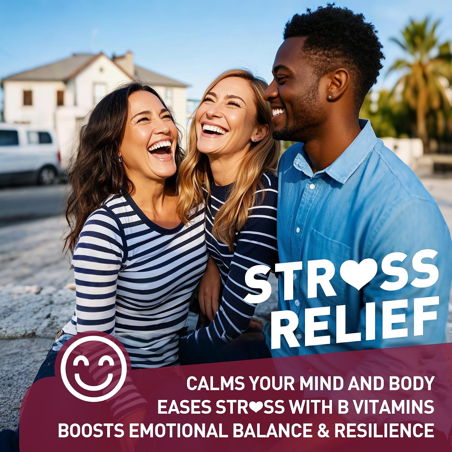 Nextdia Brain & Mood Support Gummies, Complejo B Super para Hombres y Mujeres, Todas las Vitaminas B1 B2 B3 B5 B6 B7 Folato MetilB12 con PABA, Inositol, Colina, Apoya el Gen MTHFR y la Energía, Vegano, 120 unidades