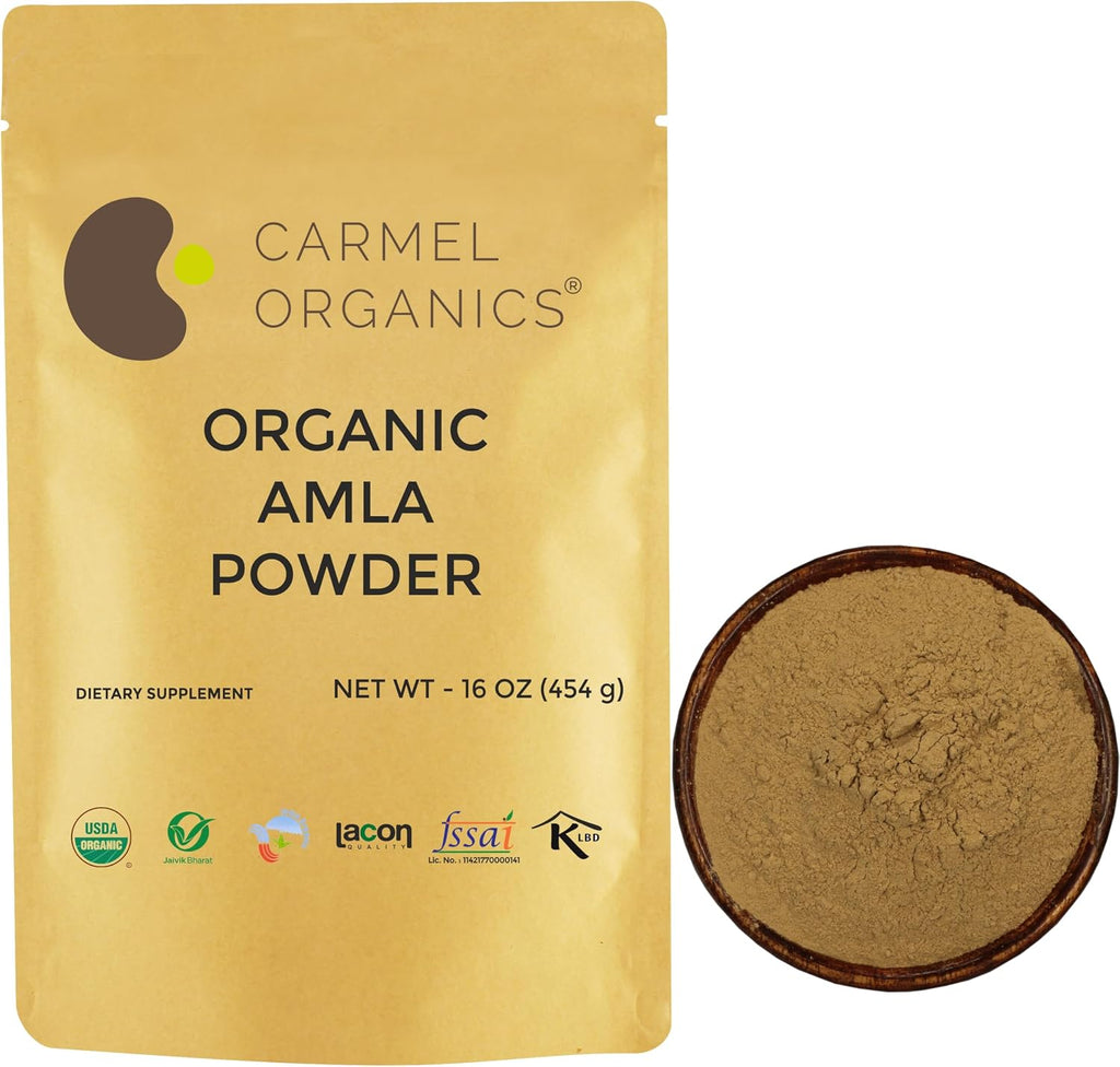 CARMEL ORGANICS Amla/Amlaki Fruit Powder (226 g)