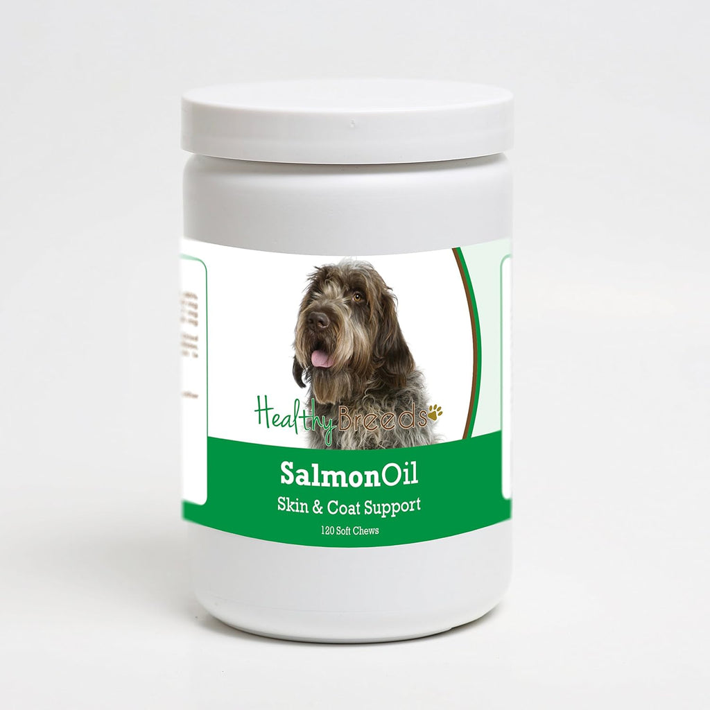 Healthy Breeds Wirehaired Pointing Griffon Salmon Oil Soft Chews 120 Unidades