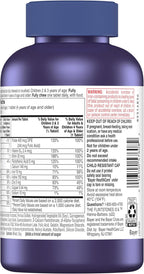 Flintstones Vitamins Multivitamínico Completo Masticable para Niños con Hierro, Calcio, Vitamina C y Vitamina D, 180 comprimidos