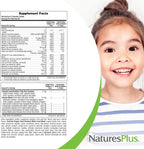 NaturesPlus Animal Parade Gold Multivitamínico Masticable para Niños - Sabor Cereza Natural - 120 Comprimidos (Envase de 2) - Con Vitamina D3, K2 y Probióticos