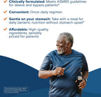 Bariatric Fusion One Per Day Multivitamínico Bariátrico con Hierro Masticable - Sabor Cítricos Bayas - 30 Comprimidos