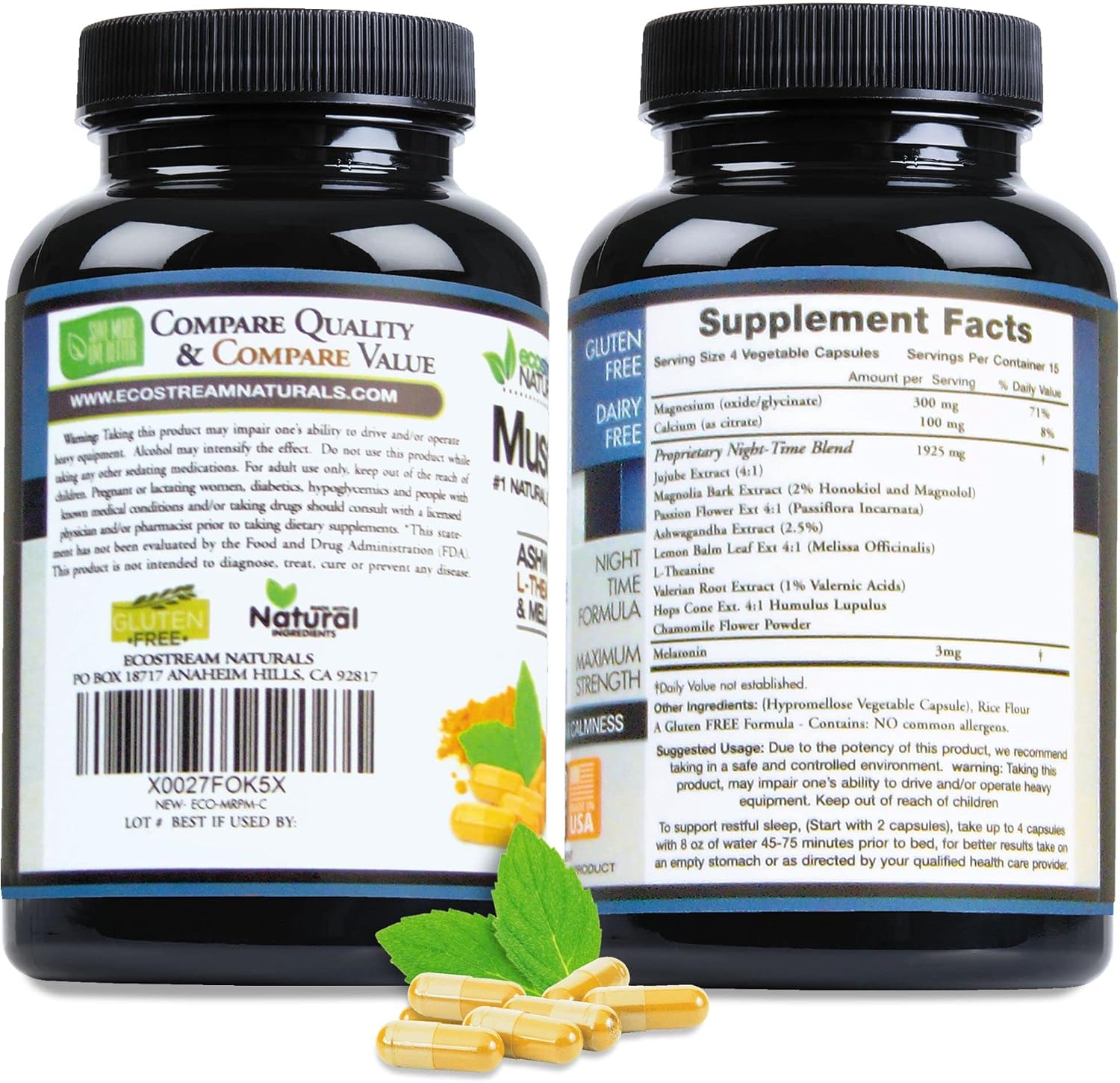 MuscleRelax PM Nighttime, 60 Count