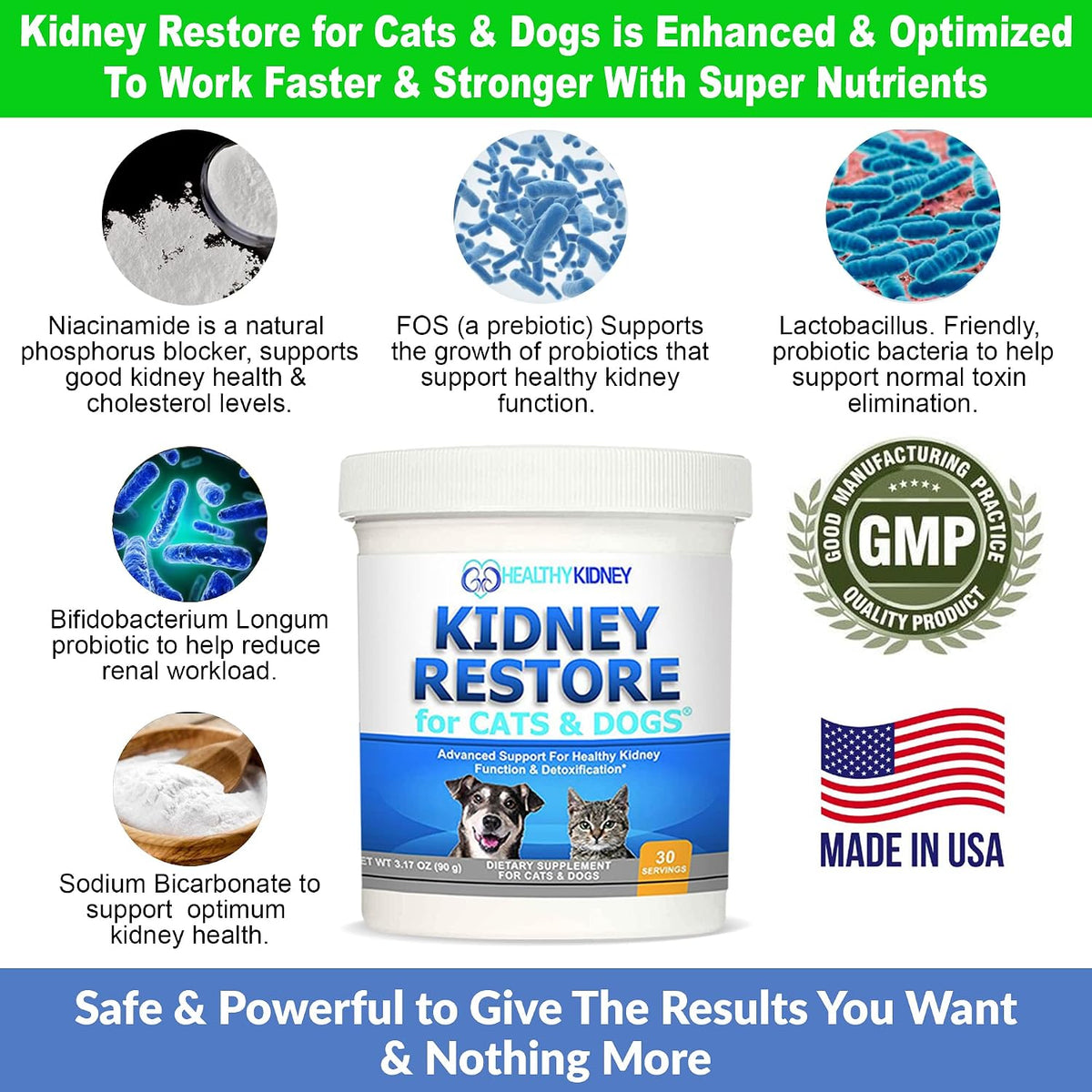 Kidney Restore para Perros y Gatos – Suplemento Renal sin Sabor – Image 5