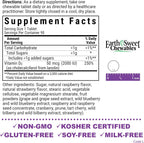 Bluebonnet Nutrition Earth Sweet Vitamina D3 2000 UI Comprimibles - Sabor Frambuesa, 90 Comprimidos