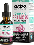 Irish Sea Moss Liquid Drops - Gotas Líquidas Orgánicas de Musgo de Mar, 30 ml