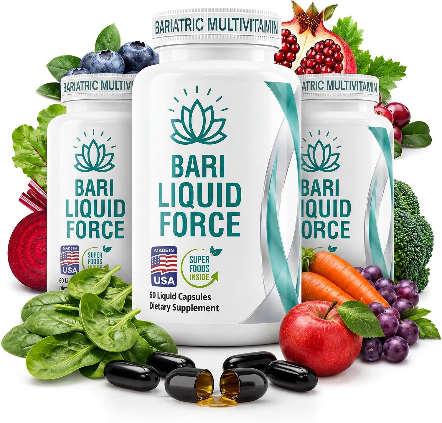 Multivitamínico Post Bariátrico - Pack de 3 (90 Días) - Universal Body Labs
