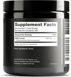 Toniiq Ultra High Purity NMN Powder - 100 Gramos - 99,5% de Pureza - Alta Biodisponibilidad - Fórmula Estabilizada - Suplemento de Nicotinamida Mononucleótido en Polvo