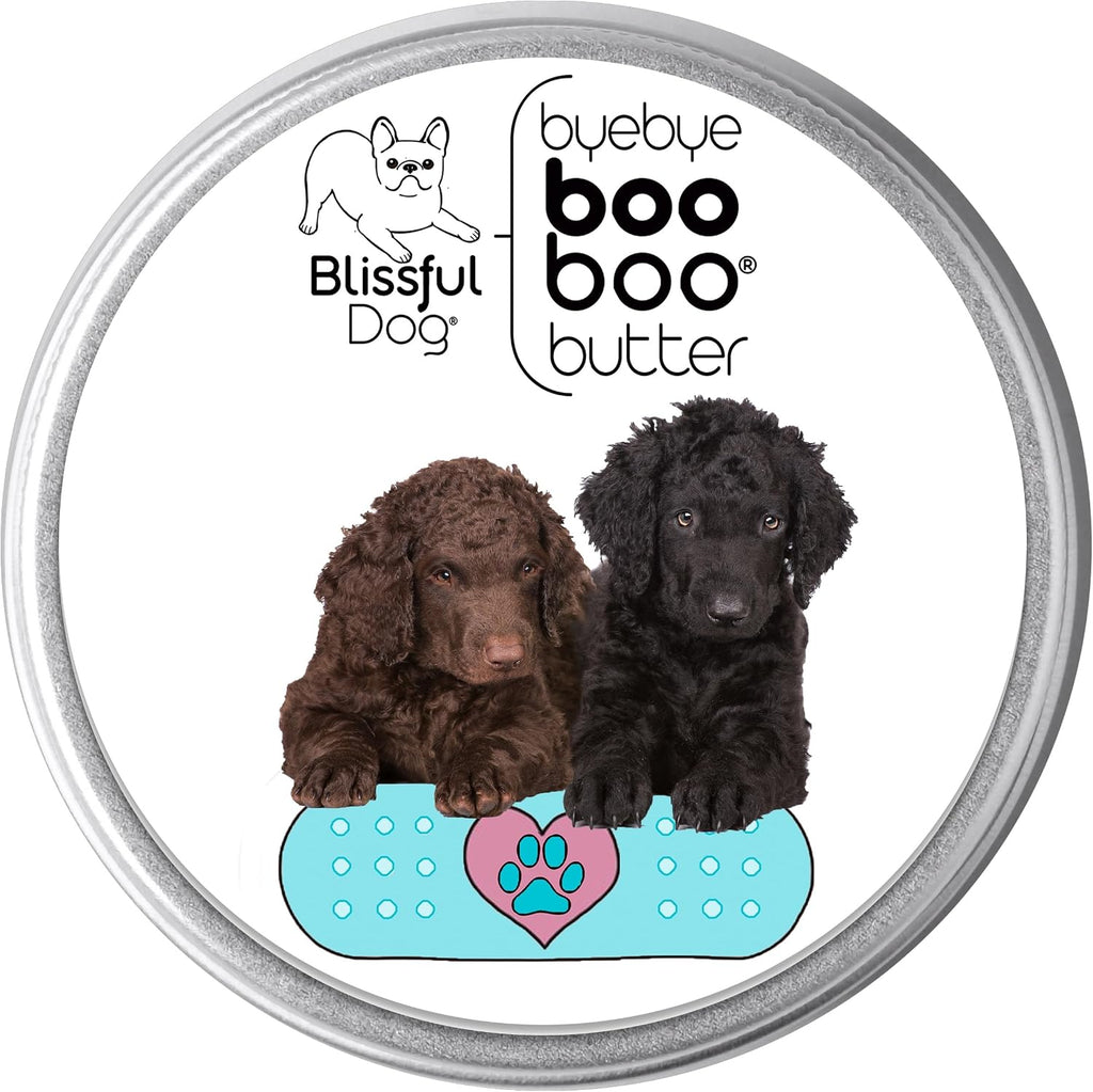 The Blissful Dog Curly Coat Retriever Boo Boo Butter - Bálsamo Herbal para Perros 454 g
