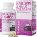Bronson Hair, Skin & Nails con Biotina Extra Fuerte - 100 Cápsulas