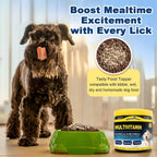Multivitamínico en polvo para perros con probióticos, glucosamina y omega 3