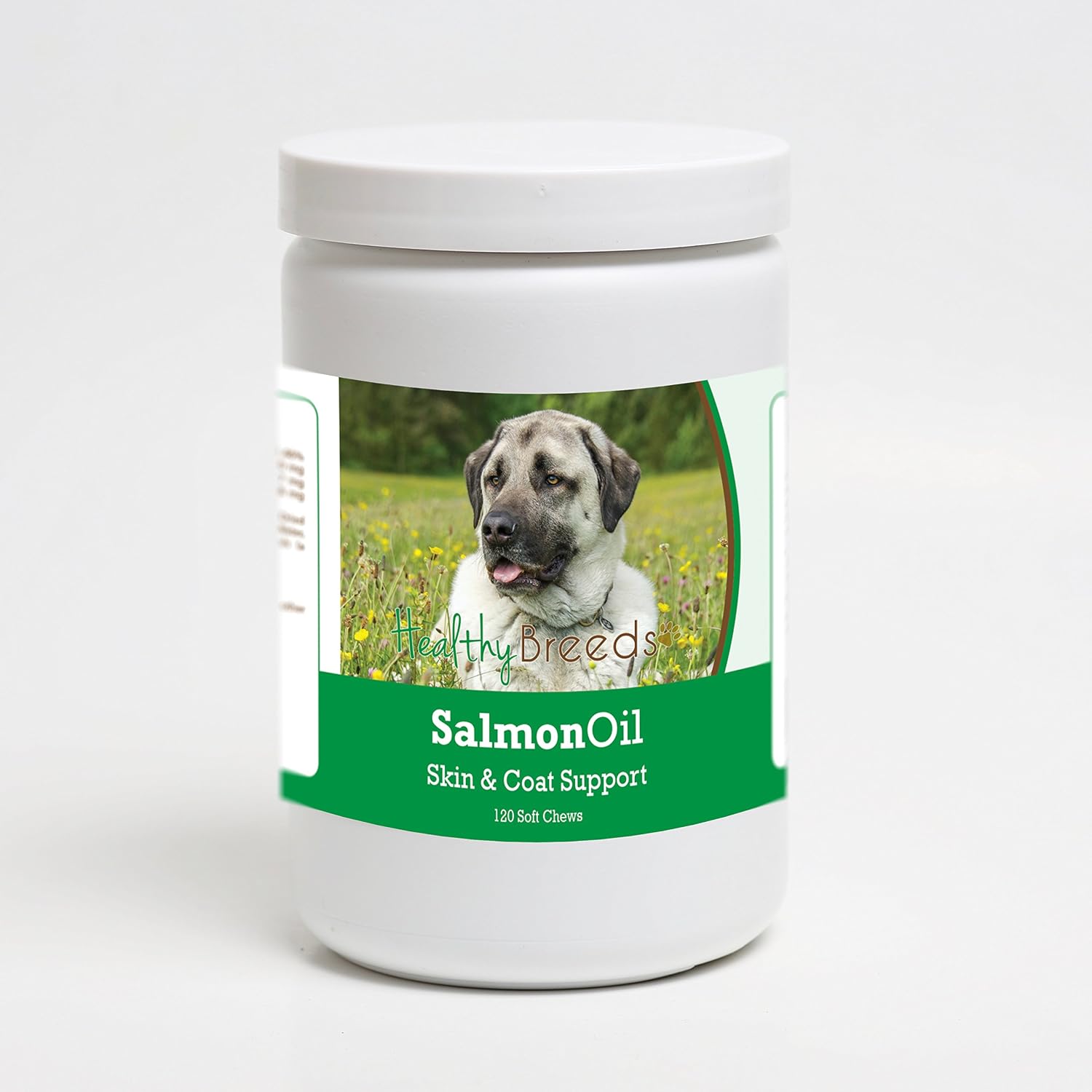 Healthy Breeds Masticables de Aceite de Salmón para Perros (120 unidades)