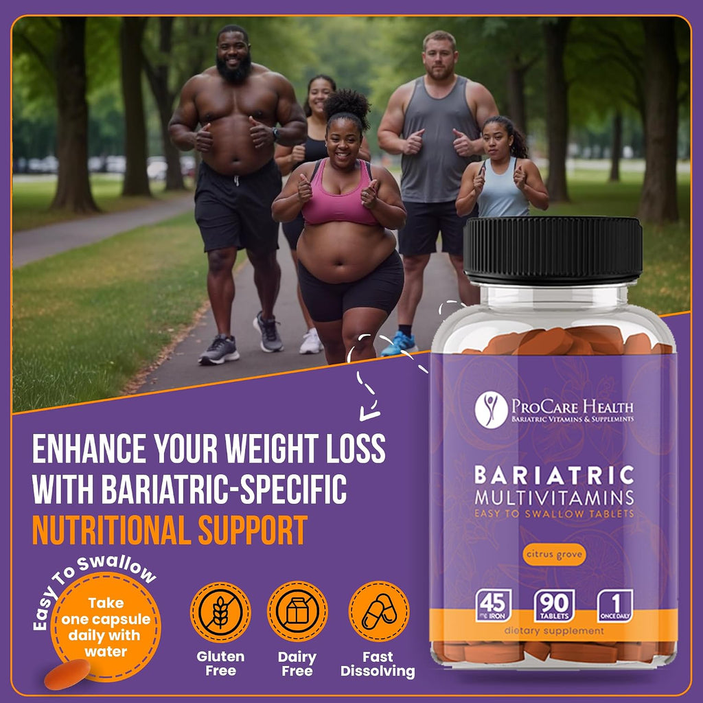 ProCare Health Multivitamínico Bariátrico con Hierro 45 mg (90 Comprimidos)