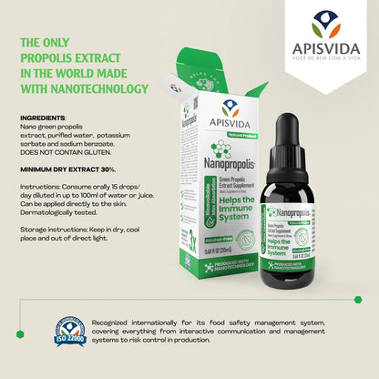 APIS VIDA Nanopropolis Extracto de Propóleo – Ayuda a mantener las defensas naturales del organismo, contribuyendo – Image 5
