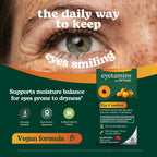 eyetamins® by OPTASE® Eye Comfort™ - 60 Cápsulas Blandas - Suplemento Ocular con Omega-7 de Espino Amarillo