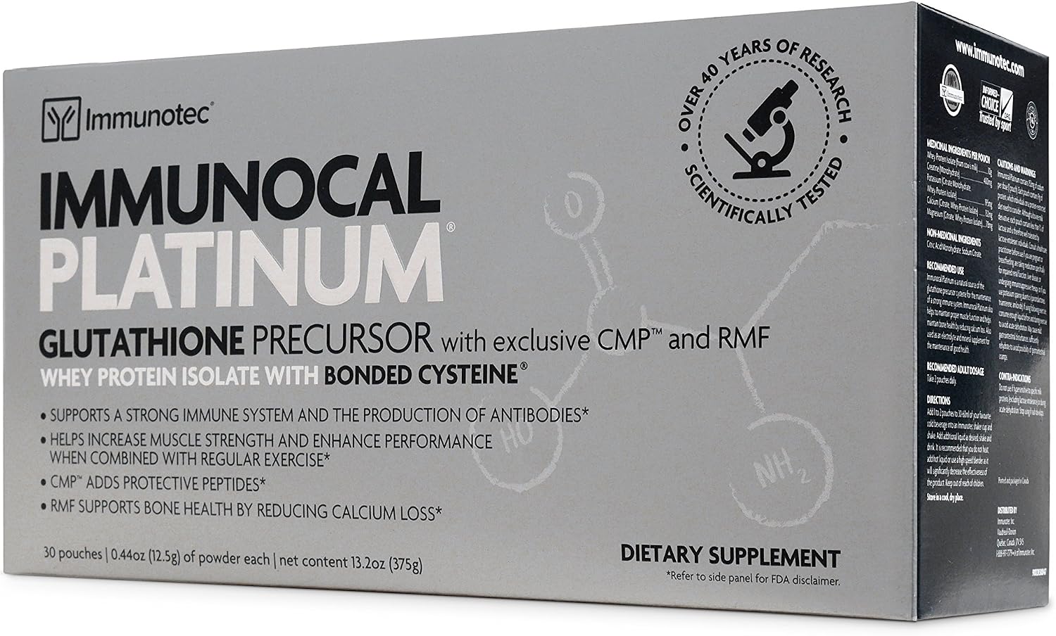 Immunocal Platinum (Caja de 30 sobres) - Nuevo diseño