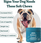 PetHeal Kidney Guard Chews para Perros - Apoyo Renal - 30 Snacks Blandos Sabor Cerdo