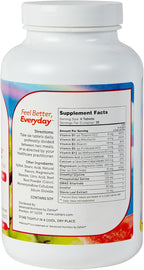 Zahler KidsActive - Fórmula de concentración para niños, 180 comprimidos masticables sabor ponche de frutas
