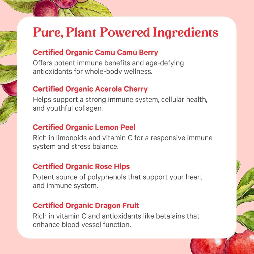 Pure Synergy Pure Radiance C - Vitamina C Orgánica en Polvo (87 g)