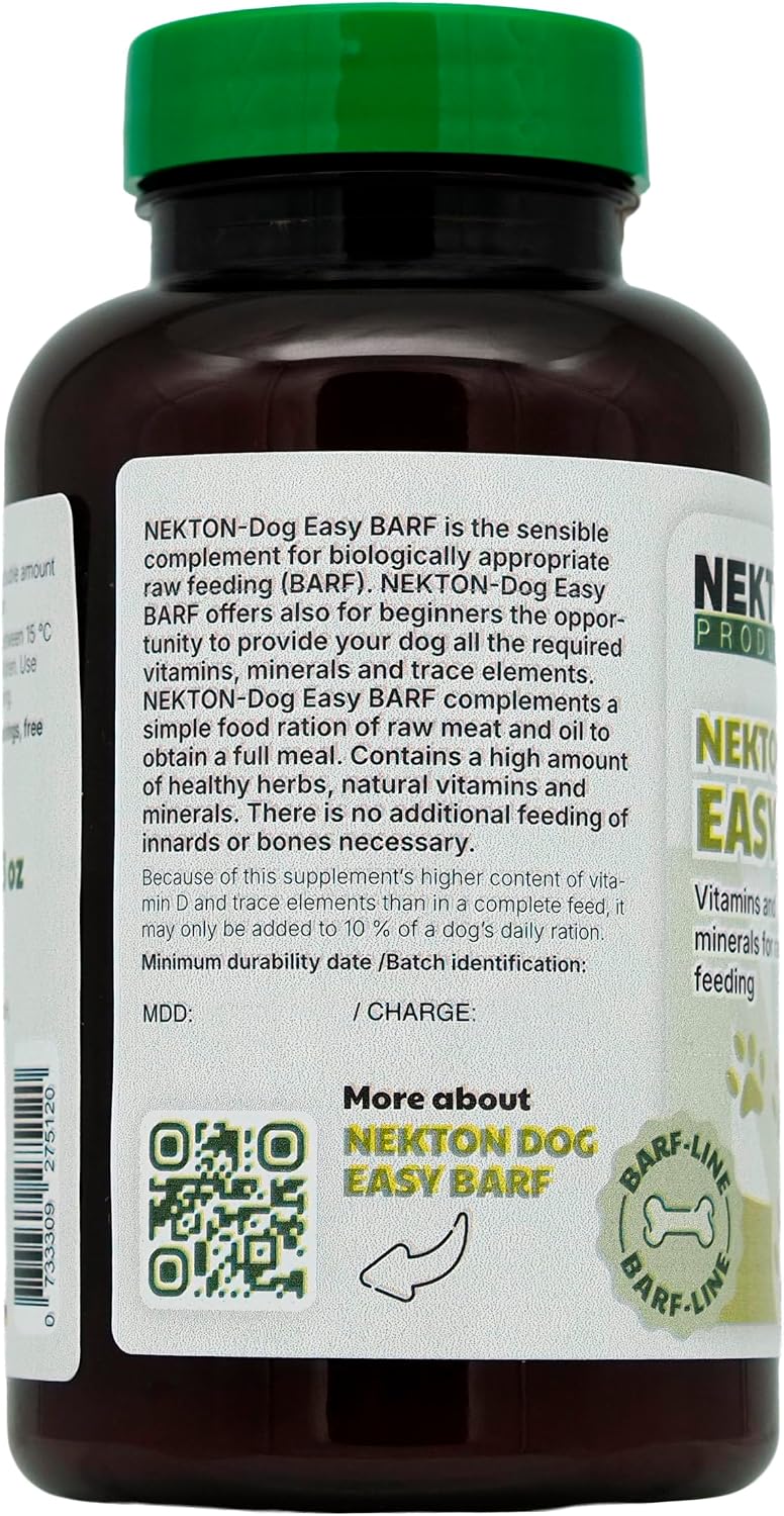Nekton-Dog Easy Barf Suplemento Alimenticio para Perros BARF 120 g