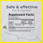 Zarbee's Gotas de Vitamina D para Bebés, 400 UI (10 mcg), 14 ml