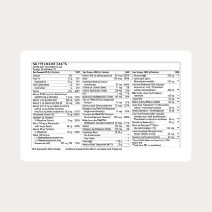 THORNE MediClear Plus - Proteína de arroz y guisante con perfil multivitamínico y mineral – Image 2