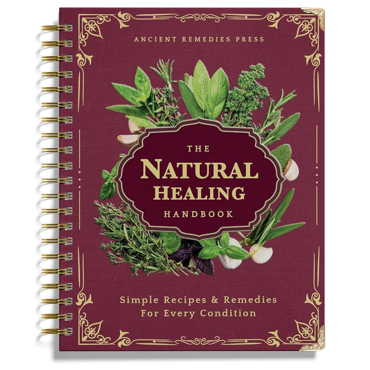 The Natural Healing Handbook: Guía de remedios herbales y recetas naturales – Image 1