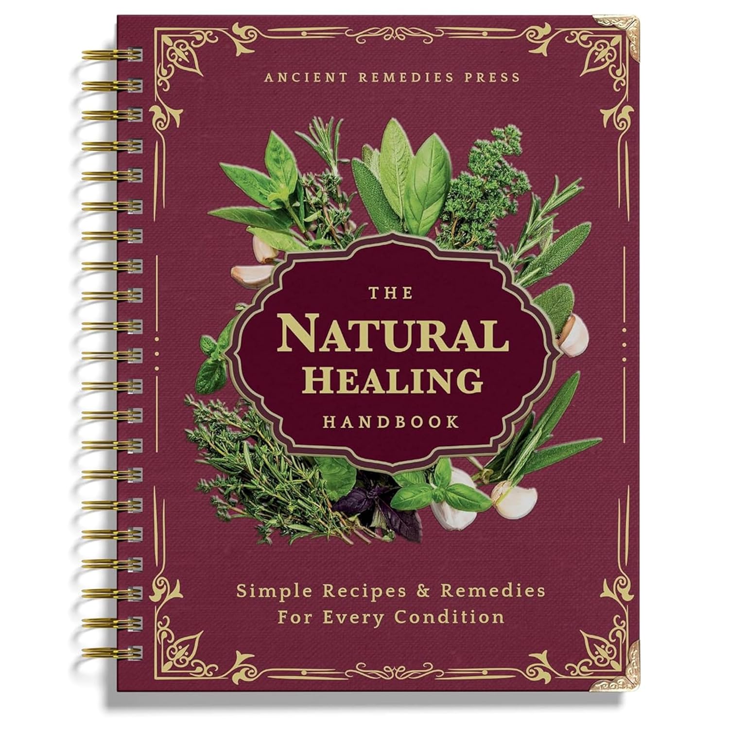 The Natural Healing Handbook: Guía de remedios herbales y recetas naturales