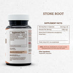Secrets of the Tribe Stone Root (Collinsonia Canadensis) 1000 mg, 60 Cápsulas