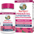 MaryRuth's Organics Vitaminas Prenatales Orgánicas - Gominolas con Metilfolato 800 mcg, Yodo, Vegano - 30 Servicios