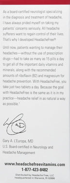 Multivitamínico HeadacheFree Completo - 60 Comprimidos