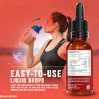Vitamin B Complex Liquid Drops Vegan - Extra Strength Sublingual Formula - Complejo B en gotas sublingual vegano