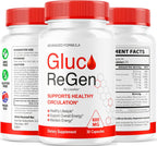 GlucoRegen Capsules (5 Pack) - Fórmula Premium para el Bienestar General