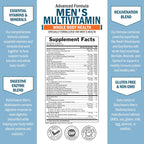 Multivitamínico para Hombres con Vitamina C, A, B, D3, E y Zinc - 60 Comprimidos