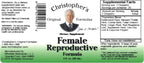 Christopher's Original Formulas Fórmula Reproductiva Femenina 60 ml Líquido