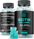 Biotina y Colágeno en Gominolas - 50.000mcg de Colágeno + 10.000mcg de Biotina