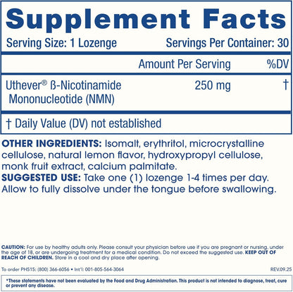 ProHealth NMN Pro Lozenges, 30 pastillas de – Coloque la pastilla en la boca y deje que se disuelva completamente – Image 6